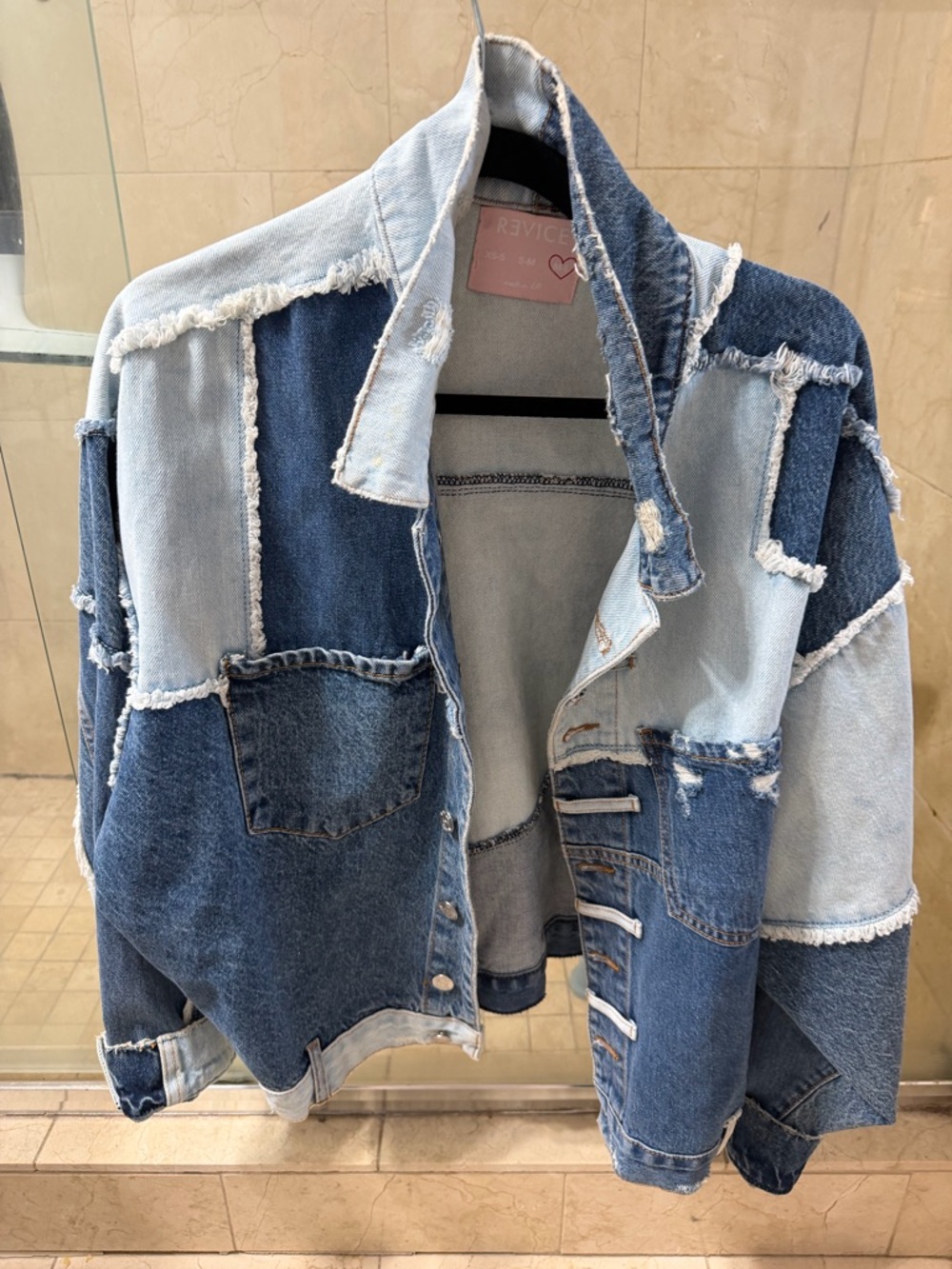 Revive Denim Patchwork Jacket